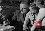 Standbild Präsident Franklin D Roosevelt Hyde Park New York USA, 1936, aus Sekunde 62 historischem Filmmaterial Videoclip 65675046210
