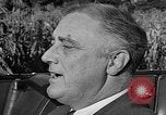 Standbild Präsident Franklin Roosevelt Georgia USA, 1936, aus Sekunde 4 historischem Filmmaterial Videoclip 65675046212