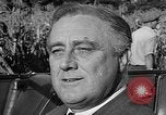 Standbild Präsident Franklin Roosevelt Georgia USA, 1936, aus Sekunde 5 historischem Filmmaterial Videoclip 65675046212