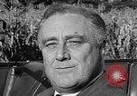 Standbild Präsident Franklin Roosevelt Georgia USA, 1936, aus Sekunde 6 historischem Filmmaterial Videoclip 65675046212