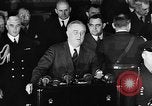 Standbild Präsident Franklin Roosevelt Washington DC USA, 1940, aus Sekunde 15 historischem Filmmaterial Videoclip 65675046217