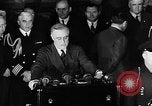 Standbild Präsident Franklin Roosevelt Washington DC USA, 1940, aus Sekunde 18 historischem Filmmaterial Videoclip 65675046217