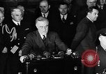 Standbild Präsident Franklin Roosevelt Washington DC USA, 1940, aus Sekunde 19 historischem Filmmaterial Videoclip 65675046217