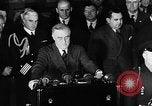 Standbild Präsident Franklin Roosevelt Washington DC USA, 1940, aus Sekunde 20 historischem Filmmaterial Videoclip 65675046217