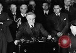 Standbild Präsident Franklin Roosevelt Washington DC USA, 1940, aus Sekunde 22 historischem Filmmaterial Videoclip 65675046217