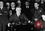 Standbild Präsident Franklin Roosevelt Washington DC USA, 1940, aus Sekunde 23 historischem Filmmaterial Videoclip 65675046217