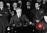 Standbild Präsident Franklin Roosevelt Washington DC USA, 1940, aus Sekunde 24 historischem Filmmaterial Videoclip 65675046217