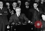 Standbild Präsident Franklin Roosevelt Washington DC USA, 1940, aus Sekunde 25 historischem Filmmaterial Videoclip 65675046217
