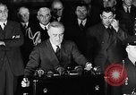Standbild Präsident Franklin Roosevelt Washington DC USA, 1940, aus Sekunde 26 historischem Filmmaterial Videoclip 65675046217