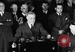 Standbild Präsident Franklin Roosevelt Washington DC USA, 1940, aus Sekunde 28 historischem Filmmaterial Videoclip 65675046217