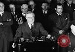 Standbild Präsident Franklin Roosevelt Washington DC USA, 1940, aus Sekunde 31 historischem Filmmaterial Videoclip 65675046217