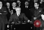Standbild Präsident Franklin Roosevelt Washington DC USA, 1940, aus Sekunde 35 historischem Filmmaterial Videoclip 65675046217