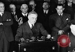 Standbild Präsident Franklin Roosevelt Washington DC USA, 1940, aus Sekunde 44 historischem Filmmaterial Videoclip 65675046217