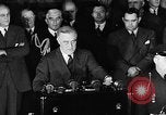 Standbild Präsident Franklin Roosevelt Washington DC USA, 1940, aus Sekunde 47 historischem Filmmaterial Videoclip 65675046217
