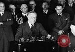Standbild Präsident Franklin Roosevelt Washington DC USA, 1940, aus Sekunde 52 historischem Filmmaterial Videoclip 65675046217