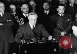 Standbild Präsident Franklin Roosevelt Washington DC USA, 1940, aus Sekunde 53 historischem Filmmaterial Videoclip 65675046217