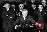 Image of President Franklin D.  Roosevelt United States USA, 1940, second 32 stock footage video 65675046220