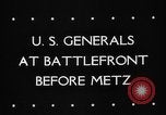 Image of United States 3rd Army Metz France, 1944, second 4 stock footage video 65675046227