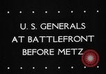 Image of United States 3rd Army Metz France, 1944, second 5 stock footage video 65675046227
