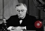 Image of President Franklin Roosevelt Washington DC USA, 1940, second 50 stock footage video 65675046228