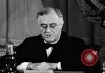 Image of President Franklin Roosevelt Washington DC USA, 1940, second 59 stock footage video 65675046228