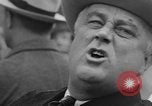 Immagine di Il presidente Franklin Roosevelt Hyde Park New York USA, 1934, secondo 44 filmato di repertorio 65675046271