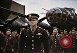 Standbild Memphis Belle crew dekoriert europäische Theater, 1943, aus Sekunde 46 historischem Filmmaterial Videoclip 65675046293
