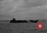 Image of Landing craft on D-Day English Channel, 1944, second 49 stock footage video 65675046303