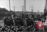 Image of US Large Landing Craft Infantry docked in Weymouth, England  Weymouth England United Kingdom, 1944, second 24 stock footage video 65675046305