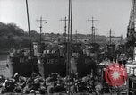 Image of US Large Landing Craft Infantry docked in Weymouth, England  Weymouth England United Kingdom, 1944, second 26 stock footage video 65675046305