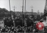 Image of US Large Landing Craft Infantry docked in Weymouth, England  Weymouth England United Kingdom, 1944, second 29 stock footage video 65675046305
