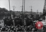 Image of US Large Landing Craft Infantry docked in Weymouth, England  Weymouth England United Kingdom, 1944, second 31 stock footage video 65675046305