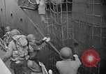 Image of USS Samuel Chase and Normandy invasion on D-Day France, 1944, second 25 stock footage video 65675046331