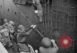 Image of USS Samuel Chase and Normandy invasion on D-Day France, 1944, second 26 stock footage video 65675046331