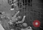 Image of USS Samuel Chase and Normandy invasion on D-Day France, 1944, second 33 stock footage video 65675046331
