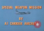 Standbild nukleare Waffe Lieferung United States USA, 1971, aus Sekunde 29 historischem Filmmaterial Videoclip 65675046347