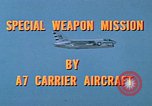 Standbild nukleare Waffe Lieferung United States USA, 1971, aus Sekunde 31 historischem Filmmaterial Videoclip 65675046347