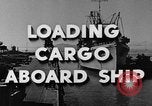 Standbild navy port terminal California United States USA, 1951, aus Sekunde 3 historischem Filmmaterial Videoclip 65675046358
