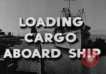 Standbild navy port terminal California United States USA, 1951, aus Sekunde 4 historischem Filmmaterial Videoclip 65675046358