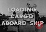 Standbild navy port terminal California United States USA, 1951, aus Sekunde 6 historischem Filmmaterial Videoclip 65675046358
