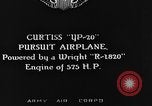 Image of Pursuit Airplanes United States USA, 1933, second 5 stock footage video 65675046363
