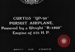 Image of Pursuit Airplanes United States USA, 1933, second 7 stock footage video 65675046363