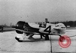 Standbild tödlichen Absturz der Gee Bee Z Super Sportster Flugzeug Detroit Michigan USA, 1931, aus Sekunde 25 historischem Filmmaterial Videoclip 65675046366