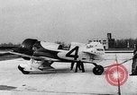 Standbild tödlichen Absturz der Gee Bee Z Super Sportster Flugzeug Detroit Michigan USA, 1931, aus Sekunde 28 historischem Filmmaterial Videoclip 65675046366
