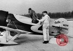 Standbild tödlichen Absturz der Gee Bee Z Super Sportster Flugzeug Detroit Michigan USA, 1931, aus Sekunde 49 historischem Filmmaterial Videoclip 65675046366