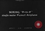 Standbild Ausübung Flugzeuge Ohio USA, 1933, aus Sekunde 1 historischem Filmmaterial Videoclip 65675046368