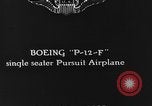 Standbild Ausübung Flugzeuge Ohio USA, 1933, aus Sekunde 3 historischem Filmmaterial Videoclip 65675046368