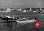 Standbild Ausübung Flugzeuge Port Washington Long Island New York USA, 1933, aus Sekunde 23 historischem Filmmaterial Videoclip 65675046370