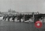 Image of The Charles (Karlsbrucke) Bridge Prague Czechoslovakia, 1945, second 4 stock footage video 65675046375