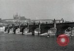 Image of The Charles (Karlsbrucke) Bridge Prague Czechoslovakia, 1945, second 10 stock footage video 65675046375